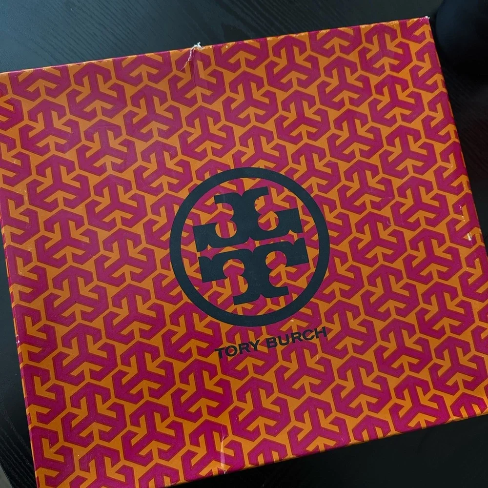 Tory Burch Aaden Wedge Booties – Black Suede – Size 8.5 – With Box - Picture 5 of 7